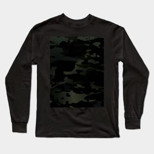 Multicamo Black Camouflage Long Sleeve T-Shirt